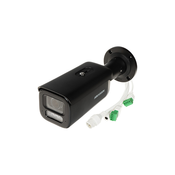Hikvision DS-2CD2647G2HT-LIZS(2.8-12)(EF)(BLACK) 4 MP Smart Hybrid Light ColorVu Motorized Zoom IP Camera
