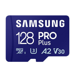 Atmiņas karte Samsung PRO Plus SDXC 128 GB U3 A2 V30 (MB-MD128SA/EU)