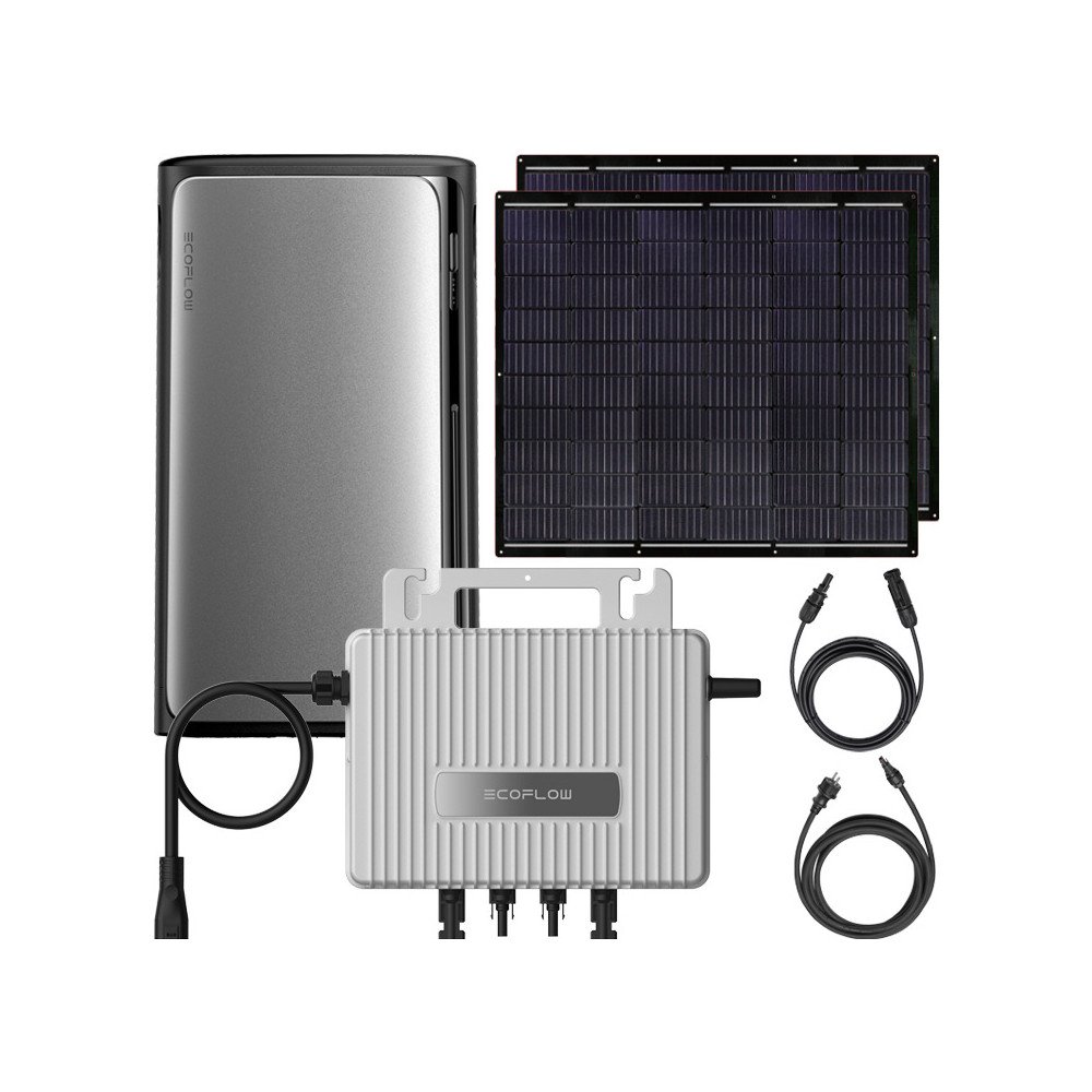 Ecoflow Stream Easy Flex AC Pro balkono fotoelektros