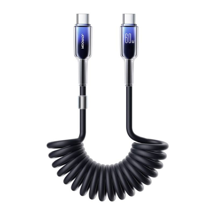 USB-C - USB-C Joyroom-kaapeli S-A43 60W 1,5m musta