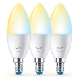WiZ,Свеча,4,9Вт,2700-6500,C37,E14,3 шт источник света