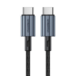 USB-C kabelis līdz USB-C Choetech XCC-1014, PD 60 W 1,2 m (melns)