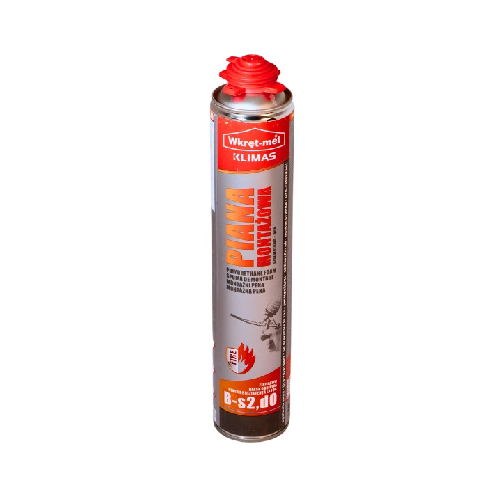 POLIURETANO PUTŲ PMPF-750 UGGĄ ATVARANTIS PUTŲ SPONDIS 750 ml WKRĘT-MET KLIMAS