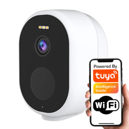 Vidaus / lauko baterijos kamera 3 Mpx IP66 USB-C WiFi TUYA