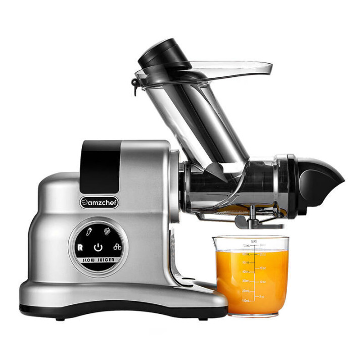 AMZCHEF ZM1517B-GA lēnas darbības sulu spiede (pelēka)