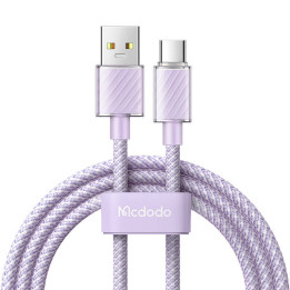 Kaapeli USB-A–USB-C Mcdodo CA-3655, 100 W, 2 m (violetti)