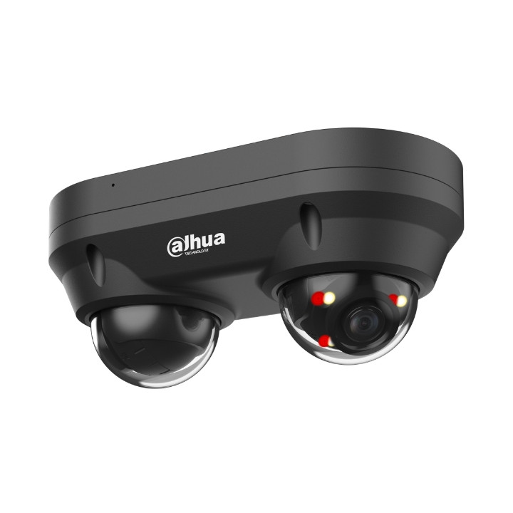 DAHUA IPC-HDBW2449F-AS-E2-IL-0280B-BLACK WizSense Smart Dual Light 2x 4 Mpx 2x 2.8 mm IP Camera