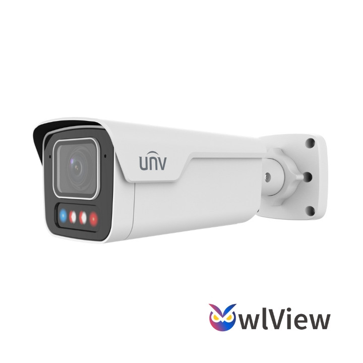 UNIVIEW IPC2B14SE-ADF28KMC-WP-I1 4MP IP Camera with Tri-Guard 3.0 OwlView Plus, 2.8mm, PoE