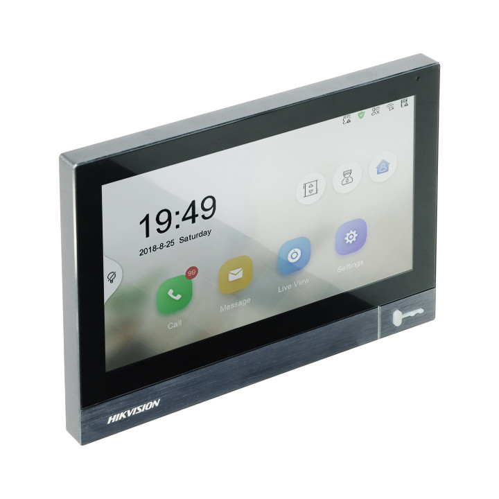 Hikvision DS-KH8381-TE1 7" сенсорная панель PoE