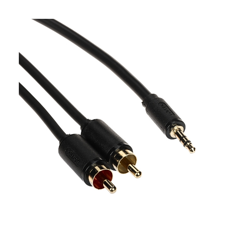 UNITEK C19025BK01 Audio Cable 2 x RCA / 3.5 mm TRS Jack 15 m