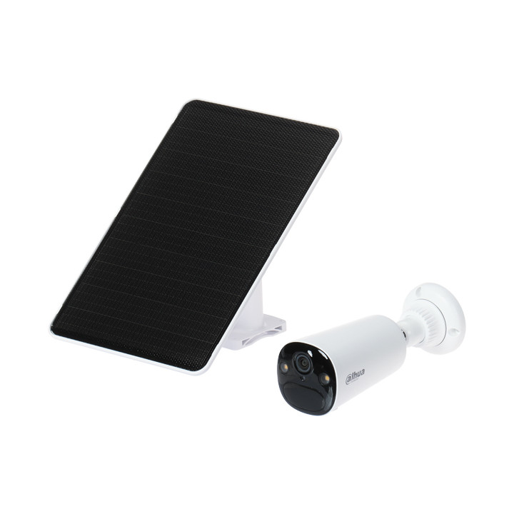DAHUA KIT/BF4CP-0210B/M0508 Apollo Bullet C1 Wi-Fi 6 āra IP kamera 4MP 2.1mm Smart Dual Light saules baterija