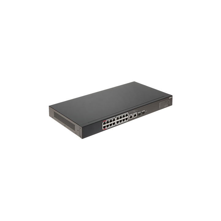 DAHUA CS4218-16ET-240 16 portu PoE+ slēdzis 240W