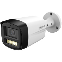 DAHUA HAC-HFW1801TLM-IL-A-0280B-S3-DIP 8MP 4K UHD Analog CCTV Camera with Smart Dual Light, 2.8mm