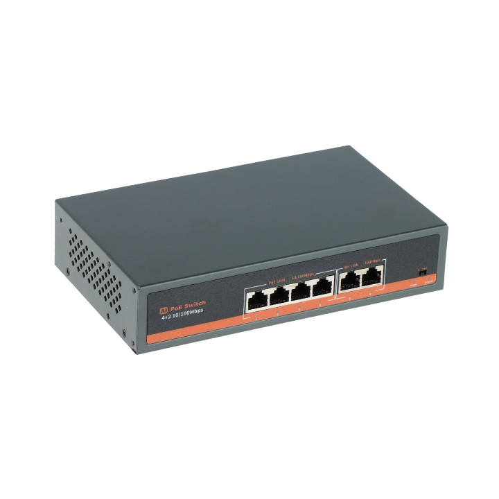 APTI APTI-POE0402-60W-ECO 4 portu PoE slēdzis 60W