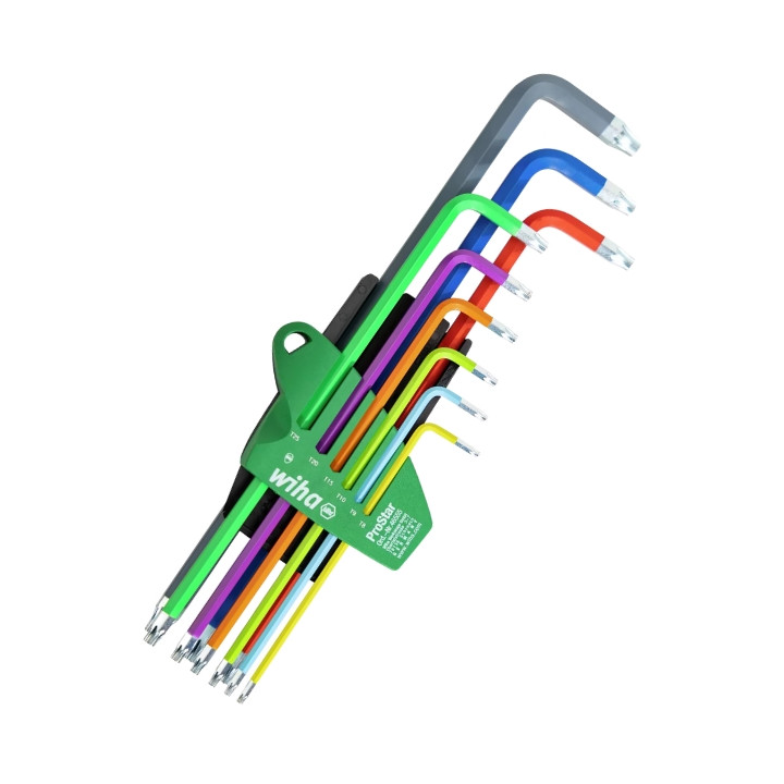 TORX SULANKSTAMŲ RAKTŲ RINKINYS WH-PROSTAR/46556 WIHA