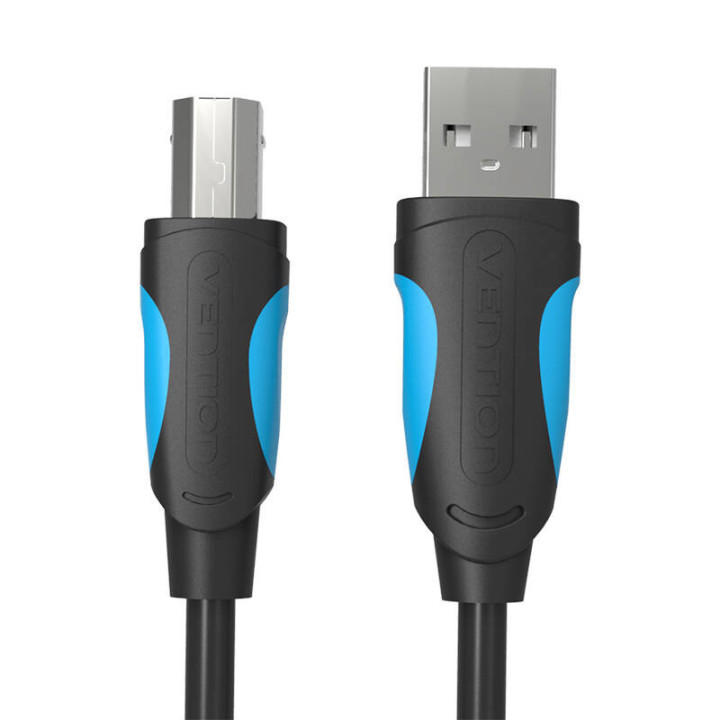 Printera kabelis no USB 2.0 A līdz USB-B Vention VAS-A16-B200 2m melns