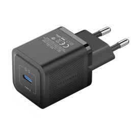 Tuuletus USB-C 20W GaN czarna