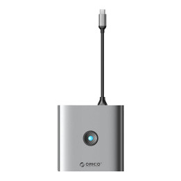 Adapter Hub 8w1 Orico, HDMI 4K + 3x USB-A 3.0, USB-C, 100 W PD + SD/TF