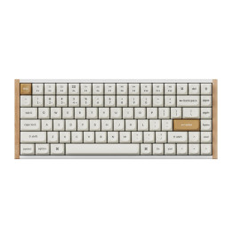 Keychron K2 HE belaidė RGB ūko magnetinio jungiklio klaviatūra (balta) [K2H-Q1].