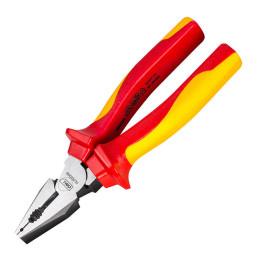 Izoliuotos darbą taupančios kombinuotos replės Deli Tools EDL512006
