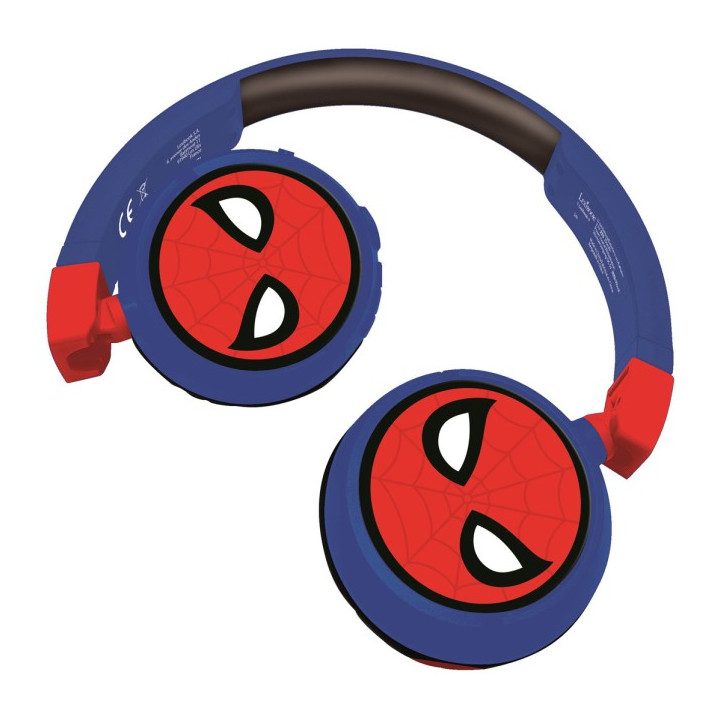 Lexibook Spiderman sulankstomos 2in1 Bluetooth ausinės