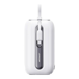 Powerbank Joyroom JR-L013 Värikäs 10000mAh, 12W (valkoinen)