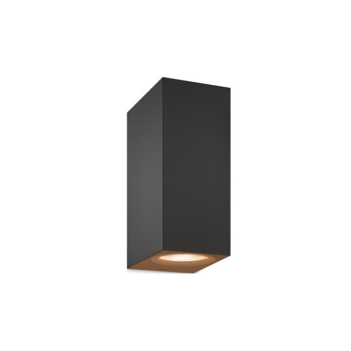 WiZ Up&Down wall, 5W, 2200-6500 (RGB), IP20, juoda
