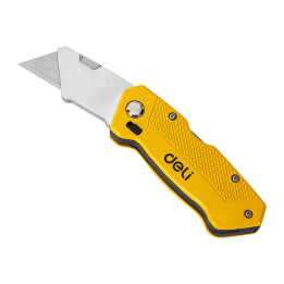 Utility Knife Deli Tools EDL006Z (keltainen)