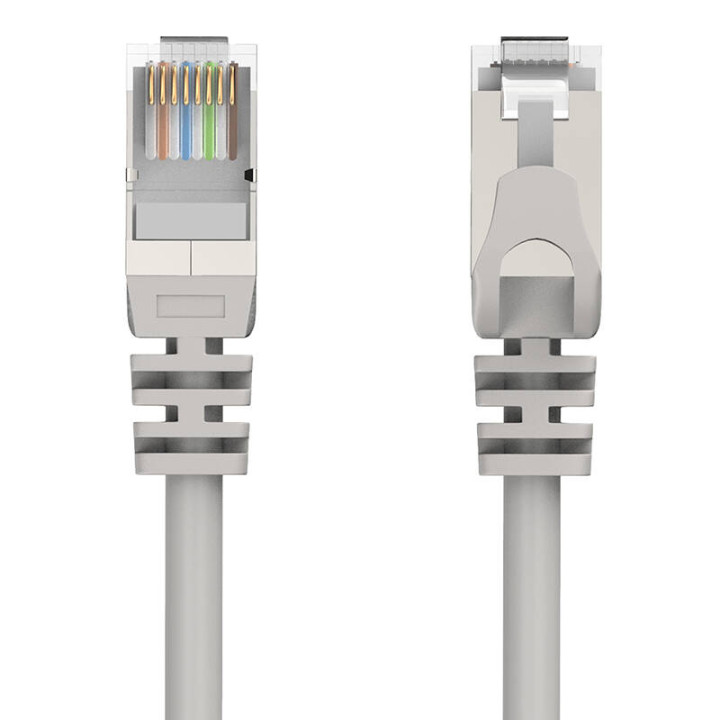 HP Ethernet CAT5E F/UTP tinklo kabelis, 2 m (baltas)
