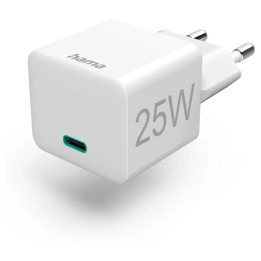 Hama mini 25W, PD/QC 3.0, balta