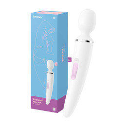 Satisfyer Wand-er Woman белый/хром