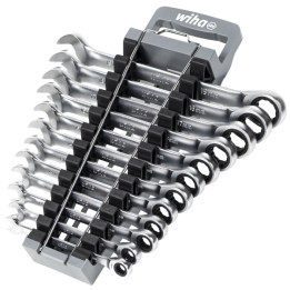 ŽIEDAS RETKEKAS ATVIRUOTA veržliarakčio RINKINYS WH-WRENCH/44665 WIHA
