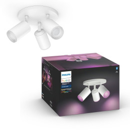 Philips Hue Fugato levy/spiraali valkoinen 3x5,7W BT