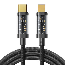 Joyroom S-C Lightning 20 W 1,2 m USB-C-Lightning-kaapeli S-CL020A12 (musta)