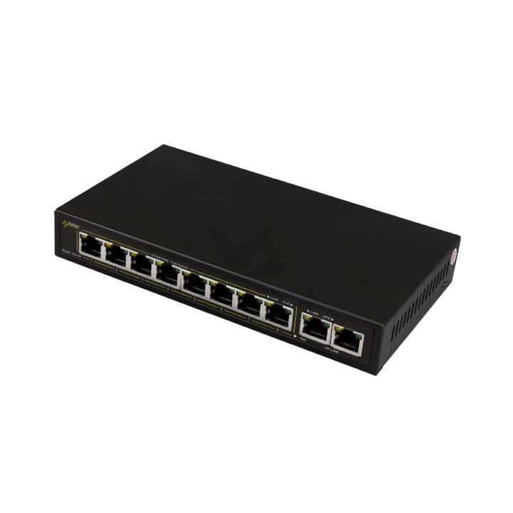 PULSAR SG-108 8 portu PoE slēdzis 10/100Mbps