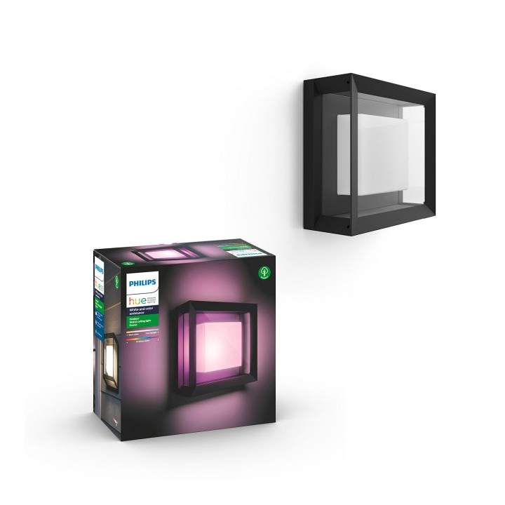 Philips Hue Econic RGBW neliömäinen seinävalaisin