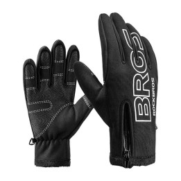 Rockbros riteņbraukšanas cimdi S091-4BK (melni)