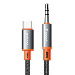 Kabelis Mcdodo CA-900 USB-C līdz 3,5 mm AUX mini ligzdai, 1,8 m (melns)