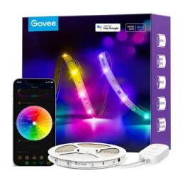 Govee H618C Basic LED juostinis šviestuvas 10m | Taśma LED | Wi-Fi, Bluetooth, RGBIC