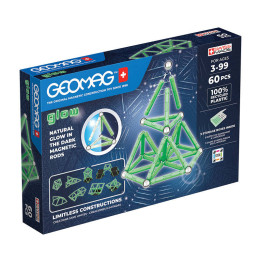 Kvēlojoši pārstrādāti magnētiskie bloki 60 gab. GEOMAG GEO-338