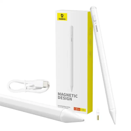 Smooth Writing 2 Baseus Stylus Lite su LED indikatoriumi (balta)