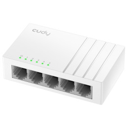 Cudy FS105D 5 portu 10/100Mbps nepārvaldāms galddatora slēdzis