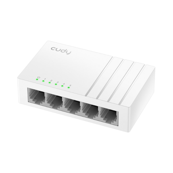 Cudy FS105D 5 portu 10/100Mbps nepārvaldāms galddatora slēdzis