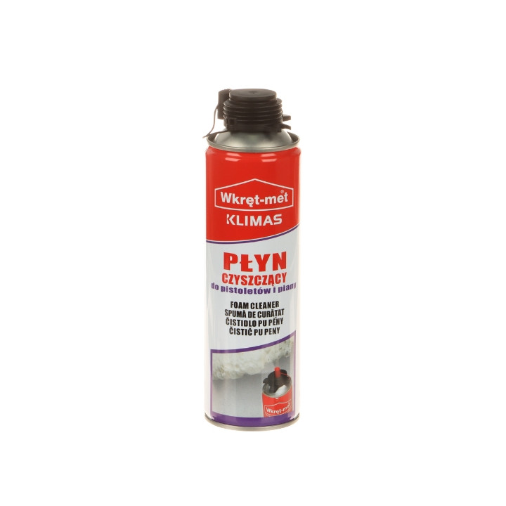 GUN AND FOAM CLEANER CZP-500 CAN 500 ml WKRĘT-MET KLIMAS