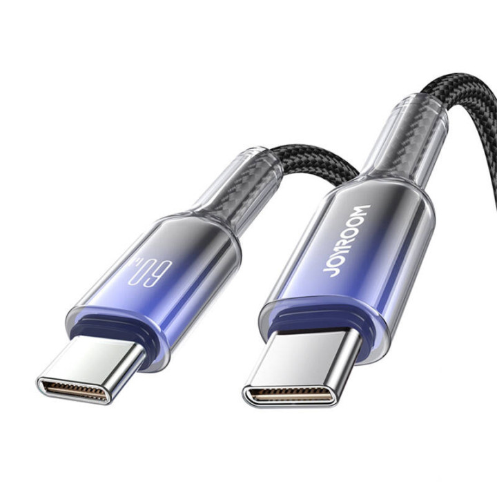 Joyroom S-A42 60 W USB-C-kaapeli 1,2 m musta