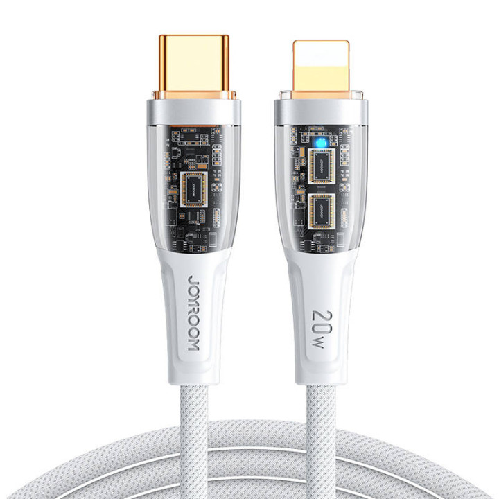 Vads pie USB-C Lightning 20 W 1,2 m Joyroom S-CL020A3 (balts)