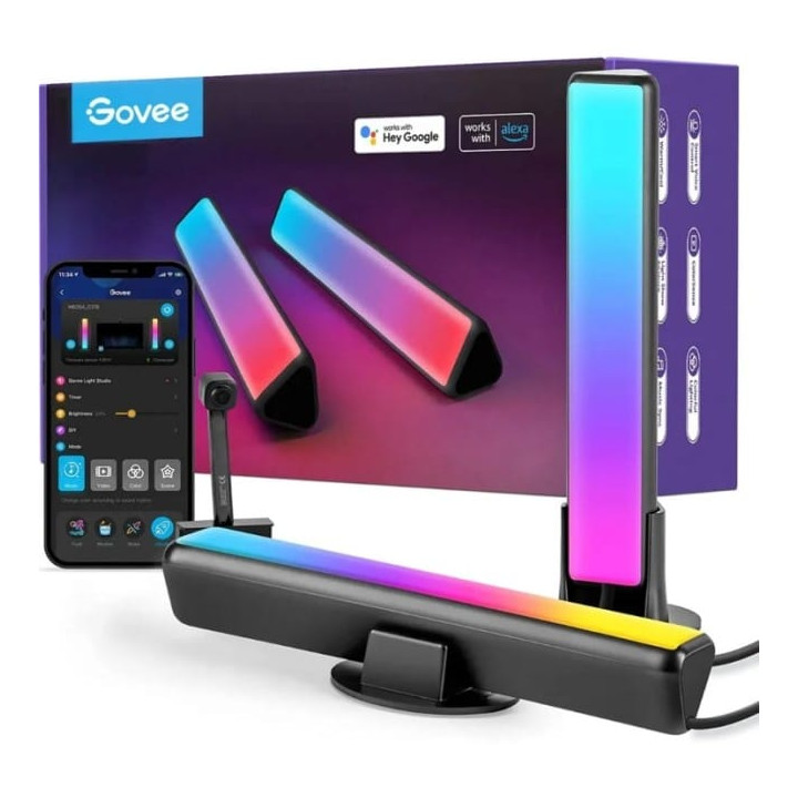 Govee H6054 Flow Pro TV | Lamppu LED | RGBICWW, Wi-Fi, Alexa, Google