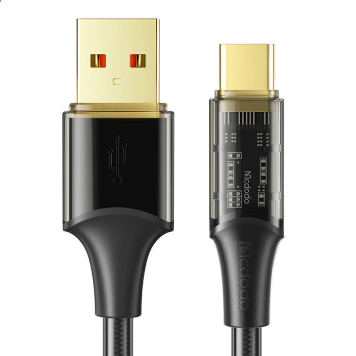 USB-USB-C-kaapeli, Mcdodo CA-2090, 6A, 1,2 m (musta)