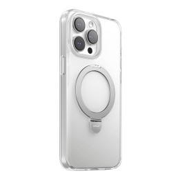 Magneettinen voimakas puhelinkuori Joyroom iPhone 15 Prolle (läpinäkyvä)