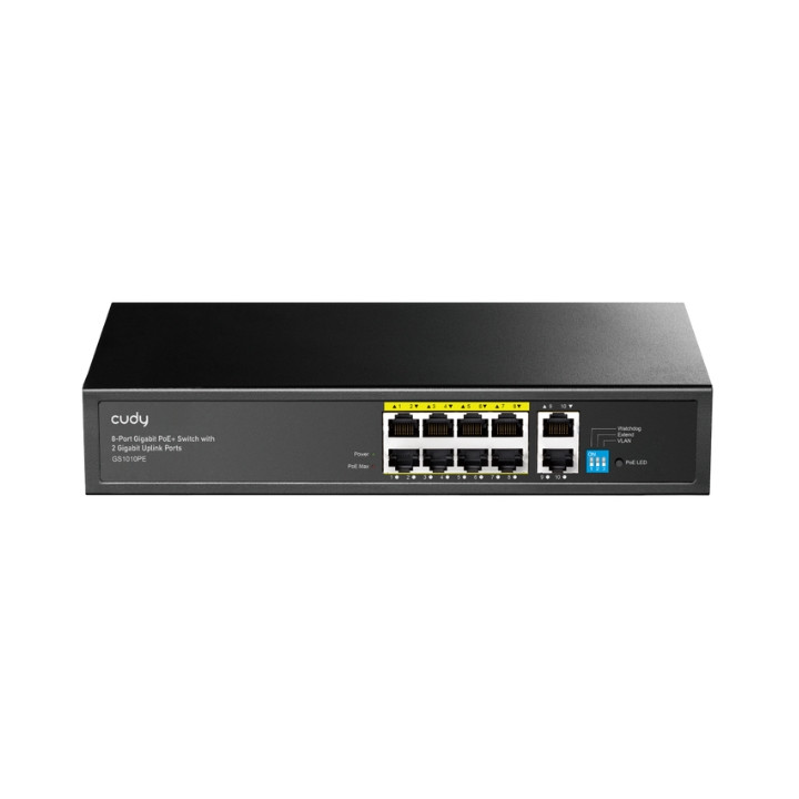 Cudy GS1010PE 8 portu PoE+ slēdzis 120W